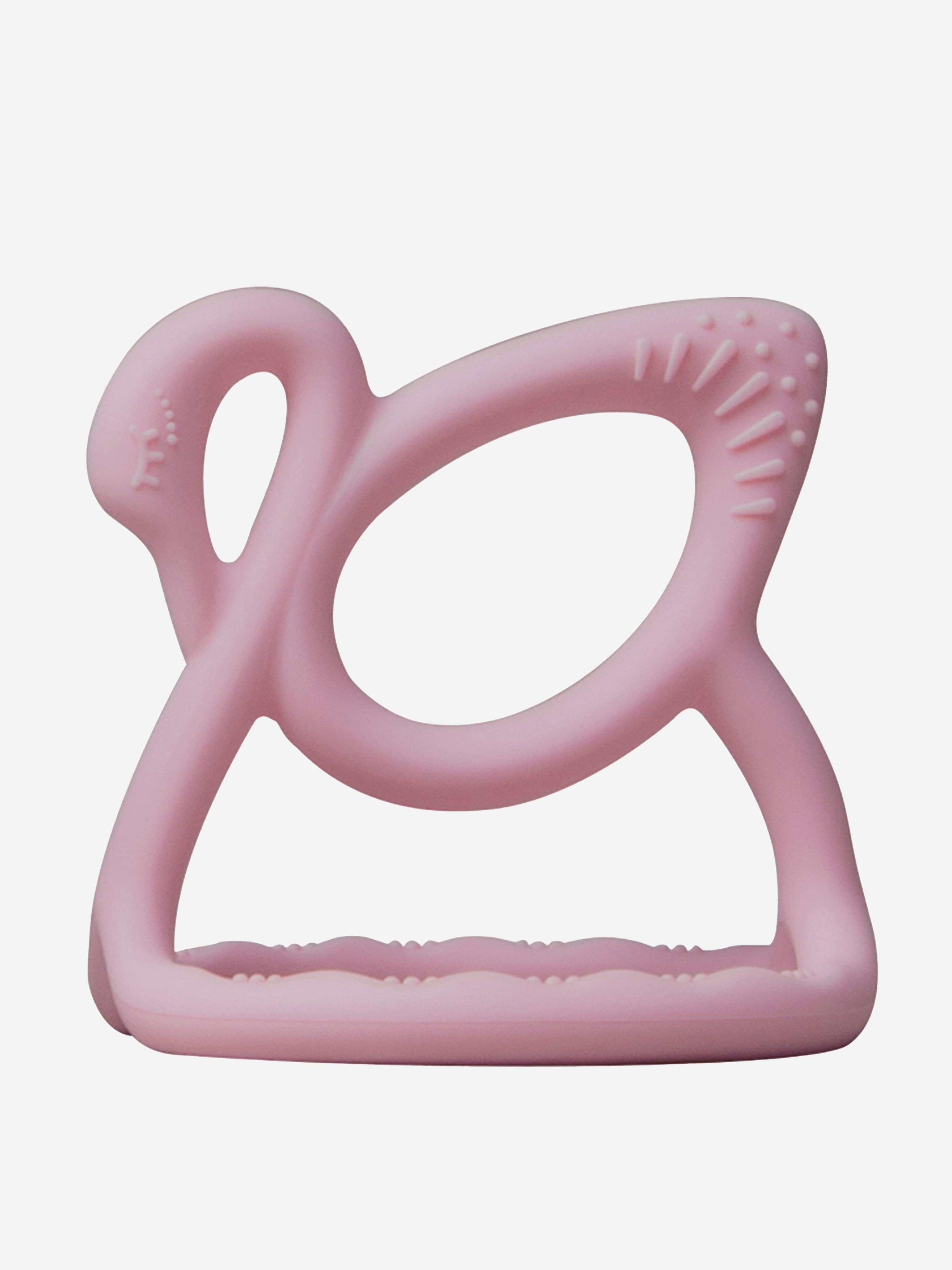 Baby Swan Teether in Pink